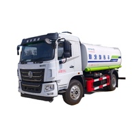 Camion-citerne Huashen F5 12m³ avec plateforme de travail arrière de 3950 mm de empattement pour l'arrosage paysager