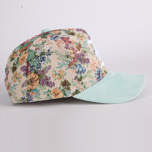 Tùy Chỉnh <span class=keywords><strong>5</strong></span> Bảng Điều Chỉnh Cotton Thời Trang Hoa Mô Hình Thêu Mũ Bóng Chày Kỹ Thuật Số In Cổ Điển Thời Trang Thể Thao Bóng Chày Mũ - Product Image 2