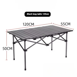 <span class=keywords><strong>Mesa</strong></span> <span class=keywords><strong>plegable</strong></span> portátil de estilo moderno para acampar al aire libre, <span class=keywords><strong>mesa</strong></span> portátil para picnic, barbacoa, <span class=keywords><strong>mesa</strong></span> de almacenamiento, Panel de diseño moderno fabricado - Product Image 6