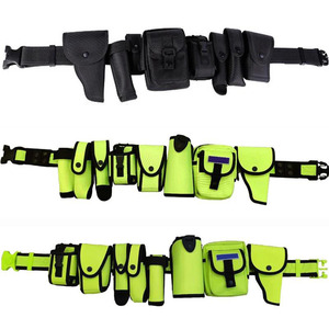 Tactical Hunting <b>Belt</b> Security Duty <b>Belt</b> With <b>Holster</b> Flashlight Pouch Sets Camping Lightweight Practical Multifunctional - Product Image 1