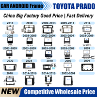 Marco Universal para DVD de Coche para TOYOTA PRADO HIACE CAMRY, Kit de Panel de Montaje para Radio de Coche, Marco para Navegación GPS, Marco para Radio de Coche