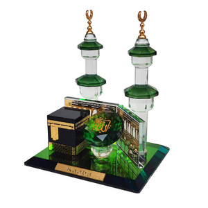 Set de Regalo Islámico con Caja Cilíndrica Personalizable, Alfombra de Oración Suave, Rosario Musulmán, para Ramadán, Eid, <span class=keywords><strong>Nikkah</strong></span>, Promocional - Product Image 3