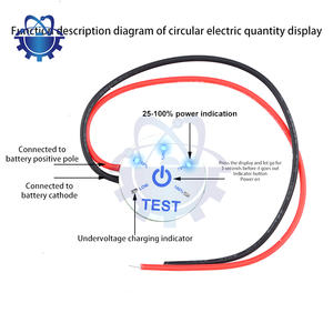 XW311 DC 3.7-25.2V Probador de Nivel con Pantalla LCD 1S 2S 3S 4S 5S 6S Indicador de Capacidad de Batería de Litio 18650 D449 - Product Image 3