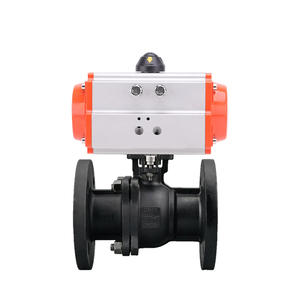 Venta Caliente de Fábrica: Válvula de Bola Flangeada DN50 WCB de 2 Vías para Agua a Alta Temperatura, Bajo Precio, OEM - Product Image 1