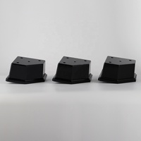 Base de trophée noire de grande taille, style ange, imprimée UV, de haute qualité, vente en gros d'usine, pour trophées en plastique, événements de marche/course A04