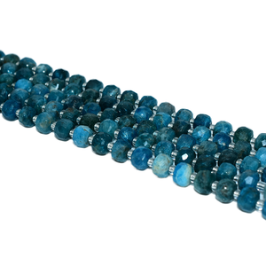 Vendita all'ingrosso 8*6mm sfaccettato perle di <span class=keywords><strong>Apatite</strong></span> pietre preziose naturali per la creazione di gioielli fai da te - Product Image 1