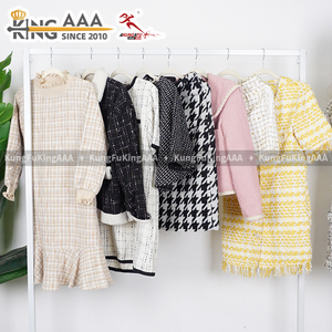 Wholesale <strong>Cheap</strong> Price Classic Mixed <strong>Tweed</strong> <strong>Jacket</strong> Women Vintage Cropped Korean <strong>Tweed</strong> Striped Casual <strong>Jackets</strong> Cropped Outwear - Product Image 5