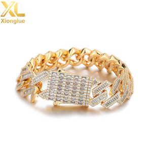 Cadena Cubana de 18MM al por Mayor para Hombre, Collar y Pulsera de Eslabones para Hombre - Product Image 5