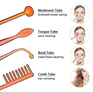 Hot bán trị liệu Cây Đũa phép máy xách tay tần số cao máy trên khuôn mặt cầm tay điện mặt da công cụ làm đẹp - Product Image 5