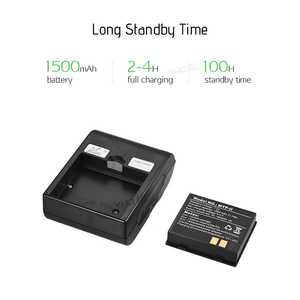 Draagbare Mini Buiten Thermische Bonprinter 1500mAh 8 Uur Continu Werkend <span class=keywords><strong>USB</strong></span> BT 58mm Thermische Ticketprinter - Product Image 3