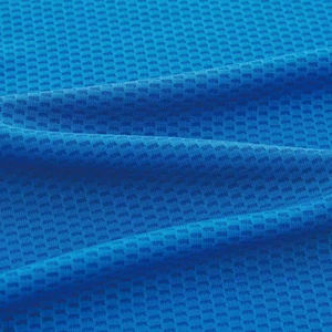 Tissu de sport en maille respirante 100 % polyester 75D 150g à séchage rapide pour vêtements de sport d'extérieur - Product Image 1