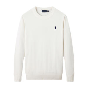 Pull en coton vintage pour homme RL, logo brodé, haute résistance à la décoloration, respirant, manches longues - Product Image 5