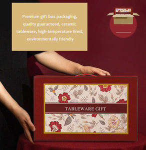 Assiettes à dîner en céramique en gros, saladier, service <span class=keywords><strong>de</strong></span> table pour 12 <span class=keywords><strong>personnes</strong></span>, <span class=keywords><strong>ensemble</strong></span> <span class=keywords><strong>de</strong></span> <span class=keywords><strong>vaisselle</strong></span> <span class=keywords><strong>de</strong></span> <span class=keywords><strong>8</strong></span> pouces, <span class=keywords><strong>vaisselle</strong></span> en porcelaine nordique - Product Image 3