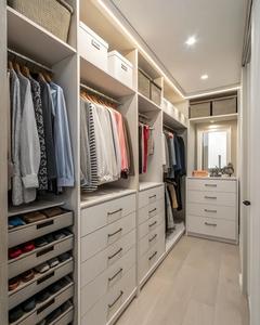 Armoire <span class=keywords><strong>de</strong></span> chambre à coucher moderne personnalisée avec miroir d'habillage coulissant arrangement <span class=keywords><strong>de</strong></span> placard pour panneau <span class=keywords><strong>de</strong></span> meubles <span class=keywords><strong>de</strong></span> maison style bois - Product Image 1