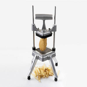 Commercial <b>Vegetable</b> Fruit Chopper Dicer 4 Stainless Steel Blades Manual Onion Tomato Slicer Restaurant French Fry <b>Cutter</b> - Product Image 1