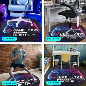 Tapis de chaise haute personnalisé en plastique, pour e-sport