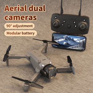 E4 đồ chơi <span class=keywords><strong>mini</strong></span> có thể gập lại Drone HD Dual Camera Quadcopter với VR Kính FPV điều khiển từ xa máy bay độ bền lâu - Product Image 5