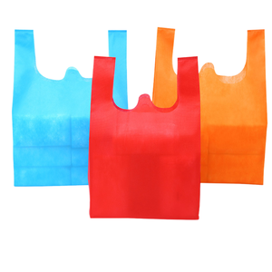 Sac en T-shirt non tissé imprimé sur mesure, écologique, réutilisable, pour les courses, vente en gros, fabricant de sacs à poignée - Product Image 5