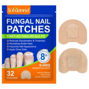 32Pcs Plester Perawatan Kuku Jamur untuk Penggunaan Malam Hari, Memperbaiki Penampilan Kuku, Perbaikan Kuku Kaki, Plester Kuku Jamur - Product Image 2