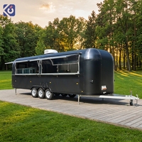 Mobiele keuken foodtrailer voor buitenevenementen, volledig uitgerust, foodtruck voor straatvoedsel, koffie catering, foodtruck voor bruiloften en feesten