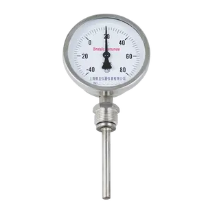 Termometer Bimetal sanitasi instrumen suhu tahan Tamperproof industri makanan