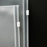 Sacs en plastique EVA imprimés sur mesure, sacs à fermeture éclair pour bijoux, sacs à fermeture éclair avec finition givrée, pochettes avec logo