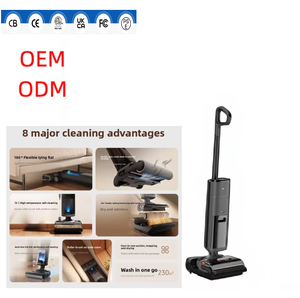 <span class=keywords><strong>Aspirateur</strong></span> <span class=keywords><strong>laveur</strong></span> de sols HEPA professionnel, nettoyage humide et sec, rotation à 180 degrés, séchage automatique, brosse à rouleau anti-enroulement - Product Image 1