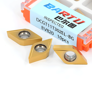DCGT11T302EL-BG BV820 Torna Tezgahı ve -tipi Torna Tezgahı için Kompozit Kaplamalı HRA95 Sertlikte Torna Ucu - Product Image 1