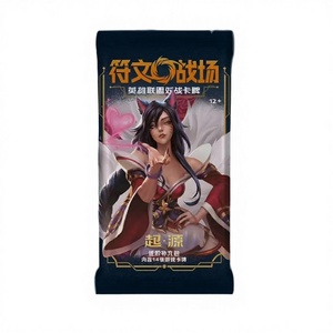 Caja de Sobres de Cartas Coleccionables Rune <span class=keywords><strong>Battlegrounds</strong></span> LOL, Versión en Chino Simplificado, Hecha de Papel Resistente, Juegos de Mesa - Product Image 2