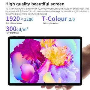 Teclast P30HD 4G LTE tablette PC 10.1 인치 4GB 64GB 안드로이드 11 Unisoc SC9863A 옥타 코어 지원 듀얼 밴드 WiFi 네트워크 4G - Product Image 2