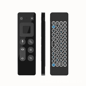 Télécommande sans fil <span class=keywords><strong>T9</strong></span> Air Mouse 2,4 GHz RF avec commande vocale, gyroscope, pointeur laser et apprentissage IR pour Android <span class=keywords><strong>TV</strong></span> <span class=keywords><strong>Box</strong></span> - Product Image 2