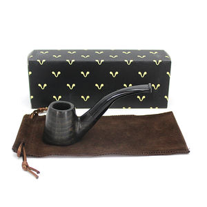 Tubos y accesorios de humo de madera de haya de estilo chino, conductos de humo desmontables, tubos de humo largos - Product Image 4