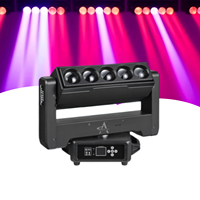 Luz Móvil LED Profesional de 500W con Rotación Infinita de Doble Cara, Efecto de Haz RGBW, RDM DMX512 para Bares, KTV, Discotecas y Escenarios
