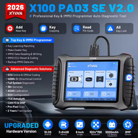 Nouveau XTOOL X100 PAD3 SE 2026 – Programmeur de clés professionnel OBD2 avec diagnostic complet des systèmes et outils de scanner, mises à jour en ligne gratuites
