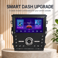 Untuk Ford Fusion Mondeo 2013 2019 Radio DVD Player Layar Headunit Android Touchpanel Online Bass Interface Smartphone 9 Inch