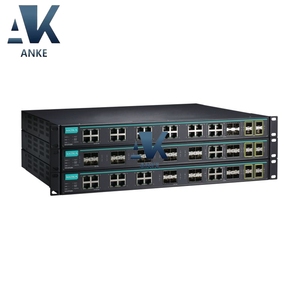 Conmutador Ethernet industrial gestionado MOXA 24G + 4 10GbE-port Layer 2 Full Gigabit/24G + 4 - Product Image 2