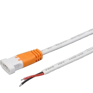 Dây cáp nguồn QUANWEI 2464 2*0.5mm2, đầu nối đực và cái, dây dẫn điện DC, bộ dây dẫn điện cho đầu nối cáp LED - Product Image 1