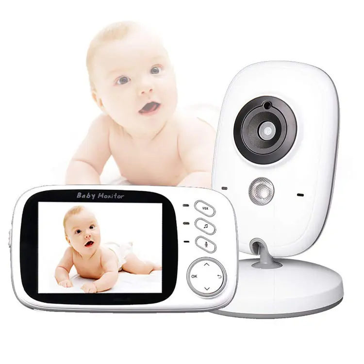 Baby Monitor 3.2นิ้ววิดีโอดิจิตอลไร้สายสมาร์ท Foon Monitor Bebe กล้อง BS-VB603