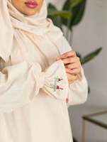 Nouvelle Collection 2026 : Ensemble de Prière de Luxe 3-en-1 avec Tapis Brodé, Housse de Coran et Abaya – Cadeaux de Ramadan pour Musulmans