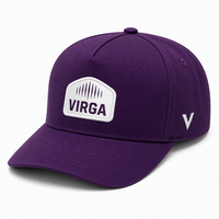 Casquettes vierges personnalisables avec logo, certifiées CE et conformes RoHS, en tissu sergé de coton respirant, vente en gros de casquettes de baseball en coton