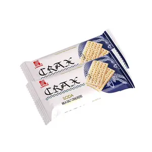 Hot Sale 25g Sesame Flavor Chia Seed Flax Seed Salt Soda Saltine Crackers