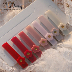 <span class=keywords><strong>Mi</strong></span> Dairy 2024 nuevo dulce y lindo ins palabra caliente clip flor horquilla Niños Accesorios para el cabello horquilla para niños - Product Image 2