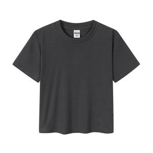 เสื้อยืดแขนสั้นผู้หญิง ผ้าหนา ระบายอากาศได้ดี ทรงตรง สวมใส่สบาย - Product Image 3