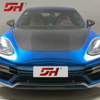 Spoiler avant de style KDA pour Porsche Panamera 971 Turbo S 2017 et plus, kit carrosserie, tuning extérieur, accessoires automobiles