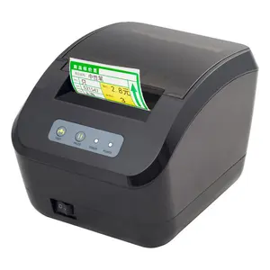 Printer label termal Desktop bt dengan tiket tagihan 80mm untuk industri POS