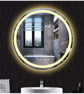 OEM ODM Round LED Bathroom <strong>Mirror</strong> with <strong>Lights</strong> Anti-Fog Dimmable 3 Color <strong>Lighting</strong> <strong>Wall</strong> Mounted Bathroom <strong>Mirror</strong> Factory Wholesale - Product Image 2