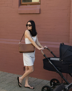 Nouveauté : <span class=keywords><strong>Sac</strong></span> de rangement convertible léger et imperméable en cuir végétalien, organisateur universel pour poussette - Product Image 4