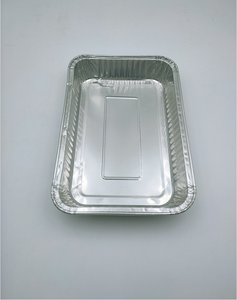 Plateau de cuisson en aluminium 220x150x35mm, pour pique-nique en plein air, résistant à la graisse, lot de 10 - Product Image 2