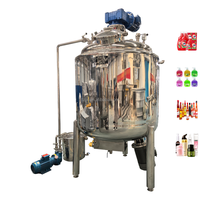Agitateur à Cisaillement Élevé Prix Usine DZJX, Émulsifiant Industriel, Homogénéisateur, Disperseur, Mélangeur 100L 6 tonnes pour Crèmes Cosmétiques et Produits Chimiques