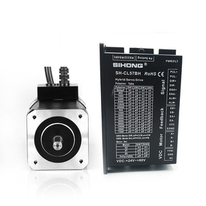 เครื่องเจาะแบบวงปิด Siheng Motor 3nm ไฮบริด สแตนเลส 57 มม. คุณภาพมาตรฐาน CE 2 เฟส Nema23 48V 5A - Product Image 1